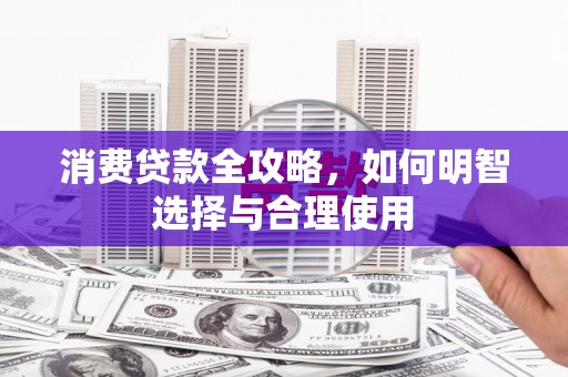 马龙消费贷款全攻略，如何明智选择与合理使用