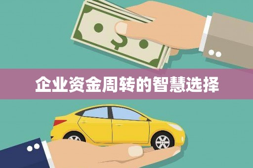 马龙企业资金周转的智慧选择