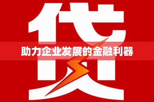 马龙助力企业发展的金融利器
