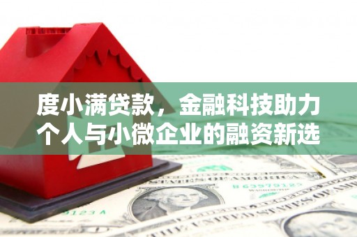 马龙度小满贷款，金融科技助力个人与小微企业的融资新选择