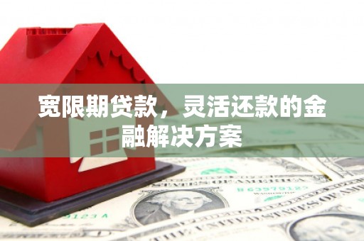 马龙宽限期贷款，灵活还款的金融解决方案
