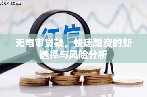 马龙无电审贷款，快速融资的新选择与风险分析
