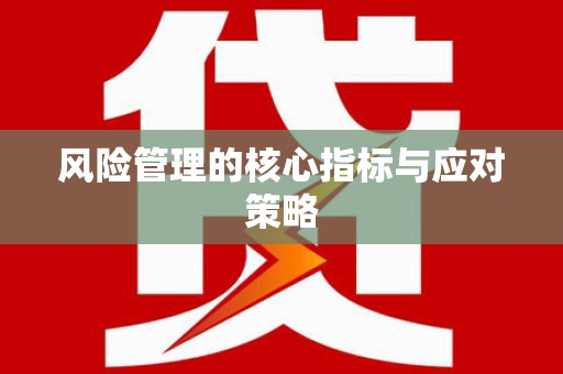 马龙风险管理的核心指标与应对策略
