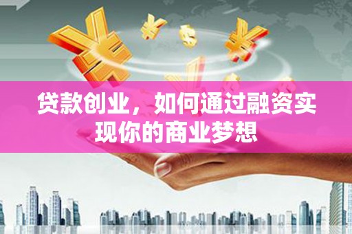 马龙贷款创业，如何通过融资实现你的商业梦想