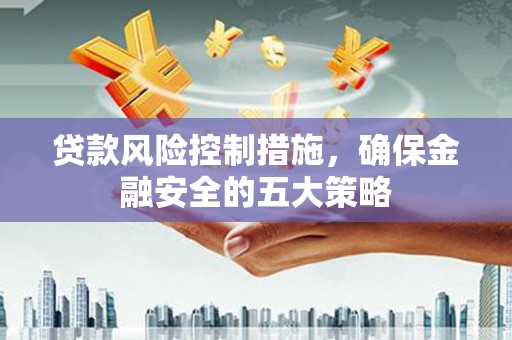 马龙贷款风险控制措施，确保金融安全的五大策略