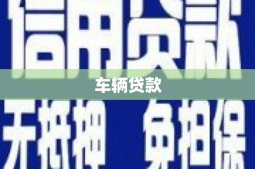 马龙车辆贷款