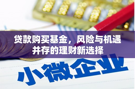 马龙贷款购买基金，风险与机遇并存的理财新选择