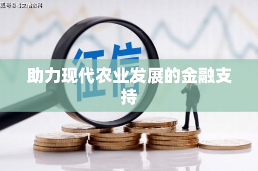 马龙助力现代农业发展的金融支持